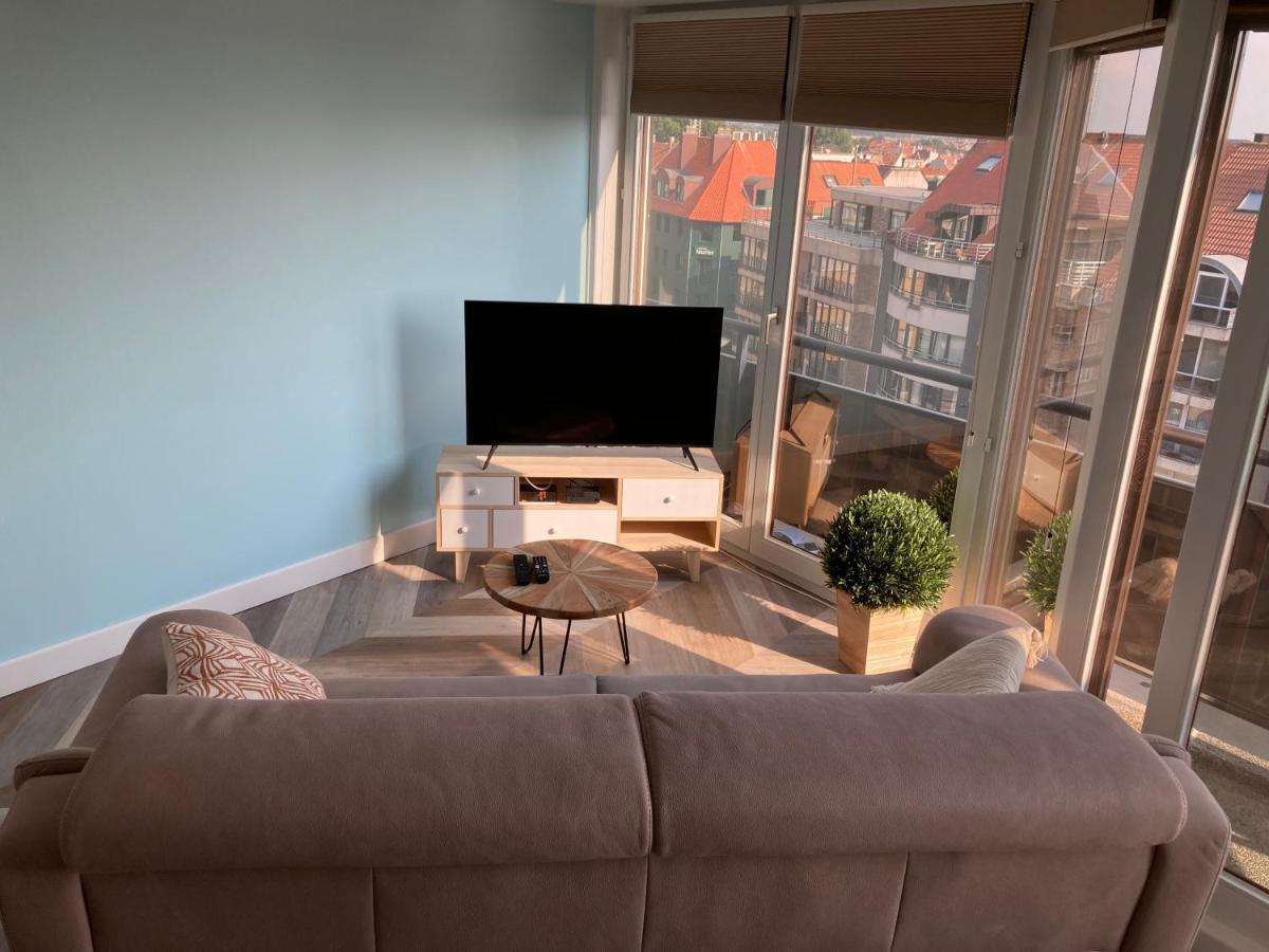 Cozy Panorama Flat By The Beach Knokke-Heist Exteriör bild
